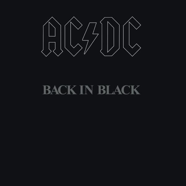 Back in Black by AC/DC artwork
