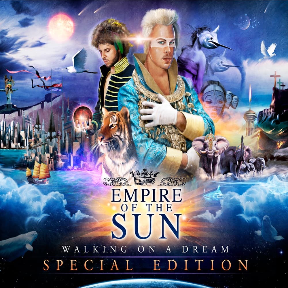 Walking on a Dream by Empire of the Sun artwork